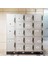 12 Adet Mıknatıslı Yazılabilir Silinebilir Etiket 40X80MM 5