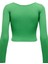 Onlmelına Ls Wrap V-Neck Reverse Knt 15309066 Açık Yeşil 2