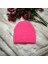 Unisex Örgü Pembe Bere 2