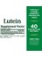 Lutein 20 Mg 40 Softgels 2