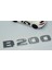 B200 Bagaj Krom Abs 3m 3D Yazı Logo Benz Ile Uyumlu 3
