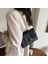 Kabartmalı Kareli Omuz Çantası Zincir Banliyö Tarzı Kadınlar Için Crossbody Küçük Kare Çanta (Yurt Dışından) 3