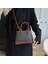 Batı Tarzı Basit Omuz Çantası Crossbody El Küçük Kare Çanta (Yurt Dışından) 3