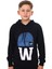 Çocuk Bere Baskılı ve Işlemeli Kapüşonlu Sweatshirt 4