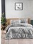 Cotton Collection Flanel Çift Kişilik Nevresim Takımı Stone 1