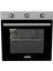 Iber 615 Inox/siyah 3'lü Ankastre Set [İBERINOX-GLS640SİYAH-615INOX] 4