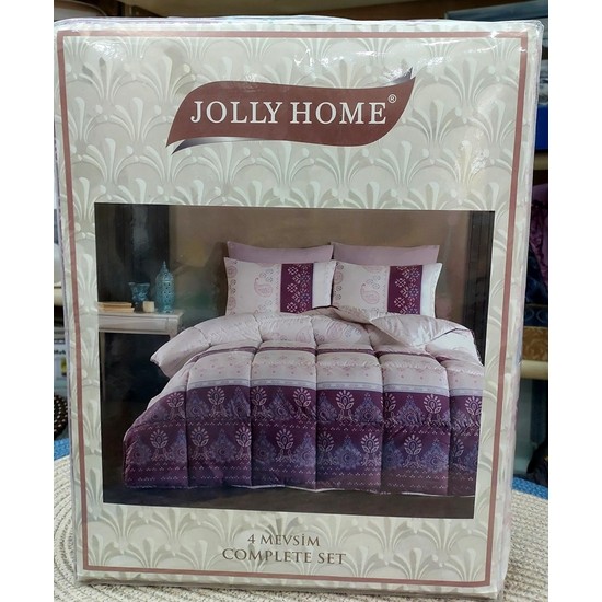Jolly Home 4 Mevsim Çift Kişilik Kapitoneli Nevresim Fiyatı