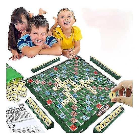 Htun Scrabble Bulma Tahtası Heceleme Oyunu Ingilizce Bulmaca Oyunu Bulmaca Oyunu Eğitimi Öğrenin (Yurt Dışından)