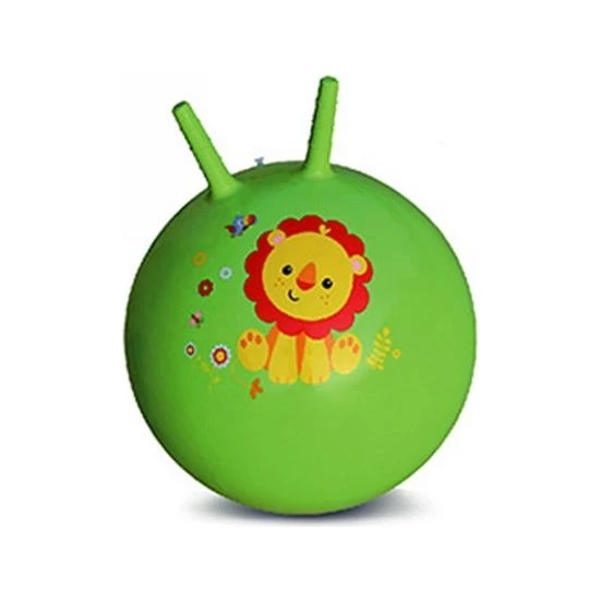 Htun Kruvasan Zıplayan Top Bebek Şişme Oyuncak Topu (Yeşil) (Yurt Dışından)