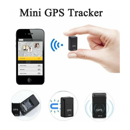 Htun Manyetik Mini Gps Tracker Araba Çocuklar Gsm Gprs Gerçek Zamanlı Izleme Bulucu Cihazı (Yurt Dışından)