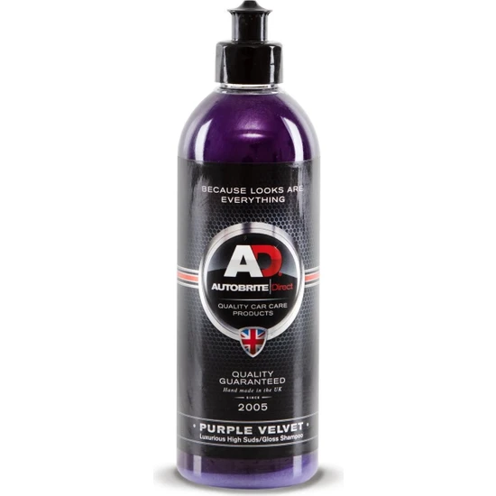 Auto Brite Purple Velvet Konsantre Cilalı Şampuan 500ML.