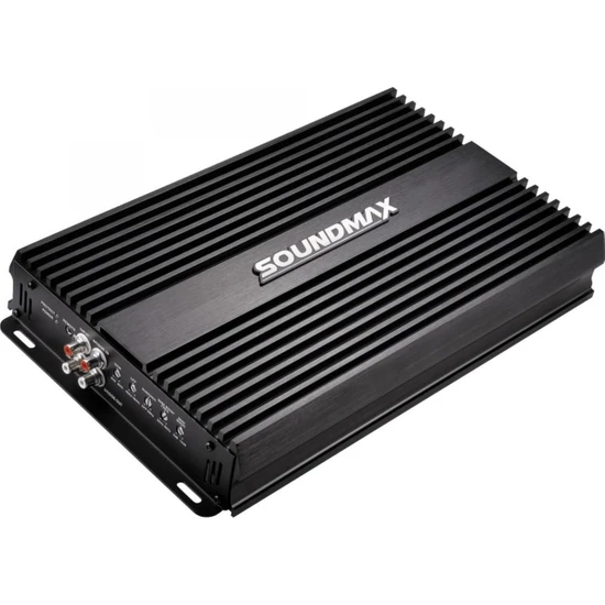 Soundmax SX-2000.1D 2000W Rms 5000W Max Kumandalı Mono Amfi