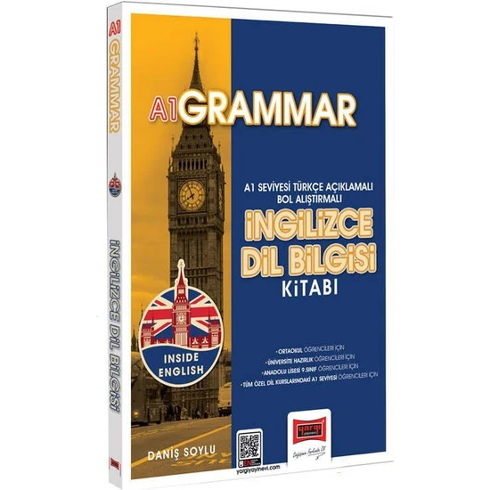 Yargı Yayınevi 2024 A1 Grammar İngilizce Dil Bilgisi Kitabı