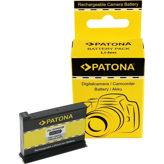 Patona 1358 INSTA360 One X2 Batarya