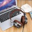 Moda Serin Çelik Serisi Sadakat Hoparlörler Stereo V2 Oyun Pc Işık Kulaklığı (Yurt Dışından) 4
