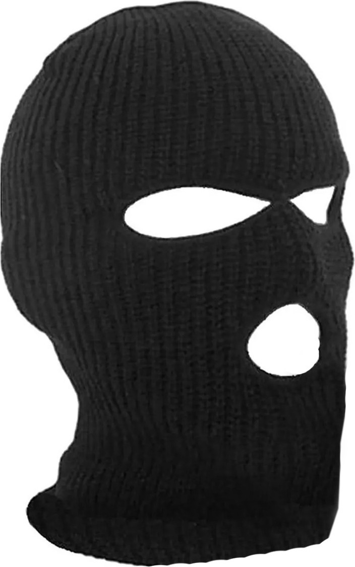 Belifanti Collection Örme Triko Unisex Siyah Kar Maskesi Renk Siyah