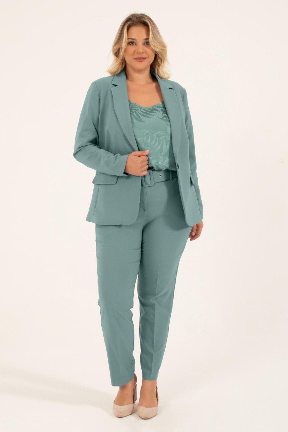 Myline Astarlı Blazer Ceket görsel 7