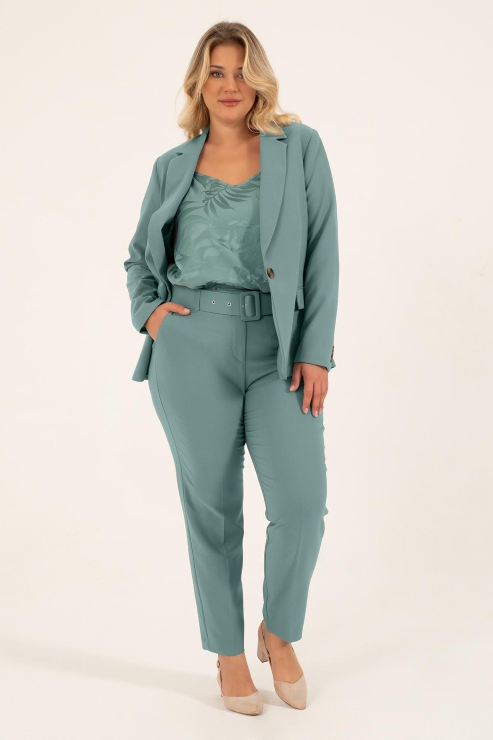 Myline Astarlı Blazer Ceket görsel 5