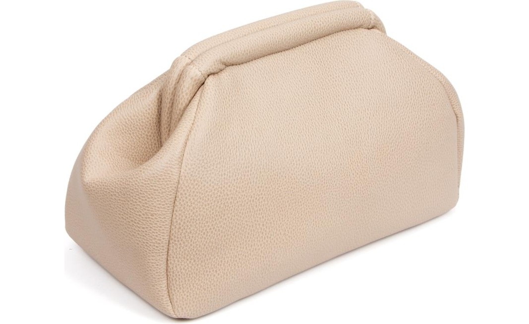 Bahels Kadın Trend Siyah Deri Clutch Portföy Çanta görsel 6
