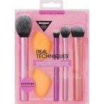 Real Techniques Everyday Essentials Makyaj Fırça Seti UltraPlush Sentetik Kıllar İle Profesyonel Kullanım