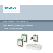 Sıemens FDCIO222 4giriş 4çıkış Input Output Modül