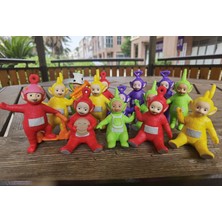 Sourcingasia Adet Sevimli Kawaii Teletubbies Pvc Model Bebek Aksiyon Figürü Karikatür Silikon Vinil Bebek Heykelcik Süsler Oyuncaklar Çocuk (Yurt Dışından)