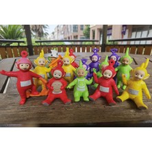 Sourcingasia Adet Sevimli Kawaii Teletubbies Pvc Model Bebek Aksiyon Figürü Karikatür Silikon Vinil Bebek Heykelcik Süsler Oyuncaklar Çocuk (Yurt Dışından)