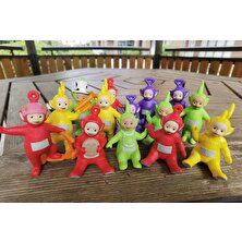 Sourcingasia Adet Sevimli Kawaii Teletubbies Pvc Model Bebek Aksiyon Figürü Karikatür Silikon Vinil Bebek Heykelcik Süsler Oyuncaklar Çocuk (Yurt Dışından)