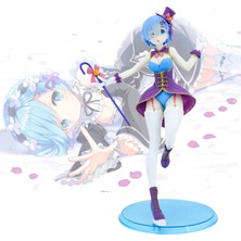 Sourcingasia Childrenworld Anime Rem Modeli Sevimli Kız Rem Figürü ile Baz Anime Aksiyon Modeli (Yurt Dışından)