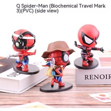 Sourcingasia Marvel Olağanüstü Örümcek Adam El Yapımı Bebek Bebek Makinesi Bükülmüş Yumurta Katı Bebek Araba Kek Dekoratif Süsler (Yurt Dışından)