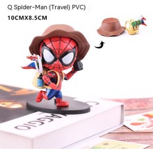 Sourcingasia Marvel Olağanüstü Örümcek Adam El Yapımı Bebek Bebek Makinesi Bükülmüş Yumurta Katı Bebek Araba Kek Dekoratif Süsler (Yurt Dışından)