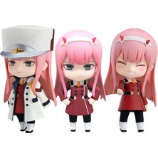 Sourcingasia 10CM Sevgilim Franxx Içinde Şekil Oyuncak Sıfır Iki 02 Pvc Ver Aksiyon Figürleri Pvc Model Oyuncaklar Anime Bebek Çocuk (Yurt Dışından)