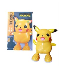 Yuumi Dans Eden Pikachu- Pikachu Robot-Sesli Işıklı Pikachu- Oyuncak Pikachu- Pokemon