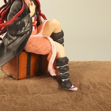 Sourcingasia Koleksiyon Model Bebek Canlı Anime Demon Slayer Sevimli Tanjirou Nezuko Pvc Şekil Oyuncak (Yurt Dışından)