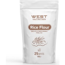 West Nutrition West Nutritionpirinç Unu Rice Flour 1000 gr 25 Servis Fındık&çikolata