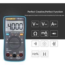 Dtools Dijil Mulimr Z100 4000 Yım Dc/c Grilim Kım Kpi Hz Diyo Ohm Mprmr Volmr Rk Işık (Yurt Dışından)