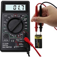 Dtools Dijil Mulimr Volmr Mprmr Ohmmr LCD Krn C 750 V DC10V ~ 1000 V 10 Kım Şırı Yük Çr (Yurt Dışından)