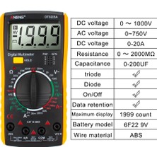 Dtools C Mulimr Ölçü Rcı Hf Diyo Grilim Kım Dirnç Kpi Mulimr Dc Zzr Profyonl (Yurt Dışından)