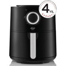 Arzum AR2062-G Airtasty Airfryer 4 Litre Sıcak Hava Fritözü - Gümüş Garantili