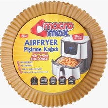 Macromax Airfryer Pişirme Kağıdı 20 Adet