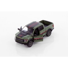 Kinsmart 2022 Ford F-150 Raptor Pickup Truck Livery Edition Diecast Araba