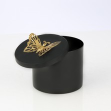 Vitale Butterfly Siyah Kutu 9x8 cm AK.JA0155