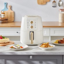 Karaca Air Pro Cook Manuel Xl Airfryer Krem Gold