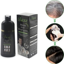 Paxe Black Hair Shampoo Beyaz Kapatıcı Şampuan Siyah Renk 400 ml Büyük Boy