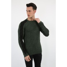 Twovol Kolu Şeritli Hakı Kazak