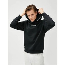 Koton 4WAM70125MK Erkek Sweat Siyah