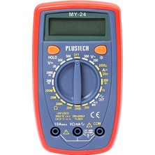 Plustech Dijital Multimetre DT33D/ MY-24