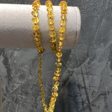 Amber By Mazukna Baltık Damla Kehribar Kolye