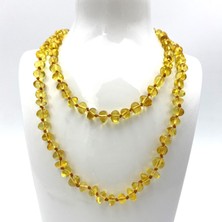 Amber By Mazukna Baltık Damla Kehribar Kolye