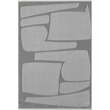 Pierre Cardin Halı Greyna GN07A Iskandinav Tarz Ile Üretilen Yumuşak Dokulu Üst Kalite Halı
